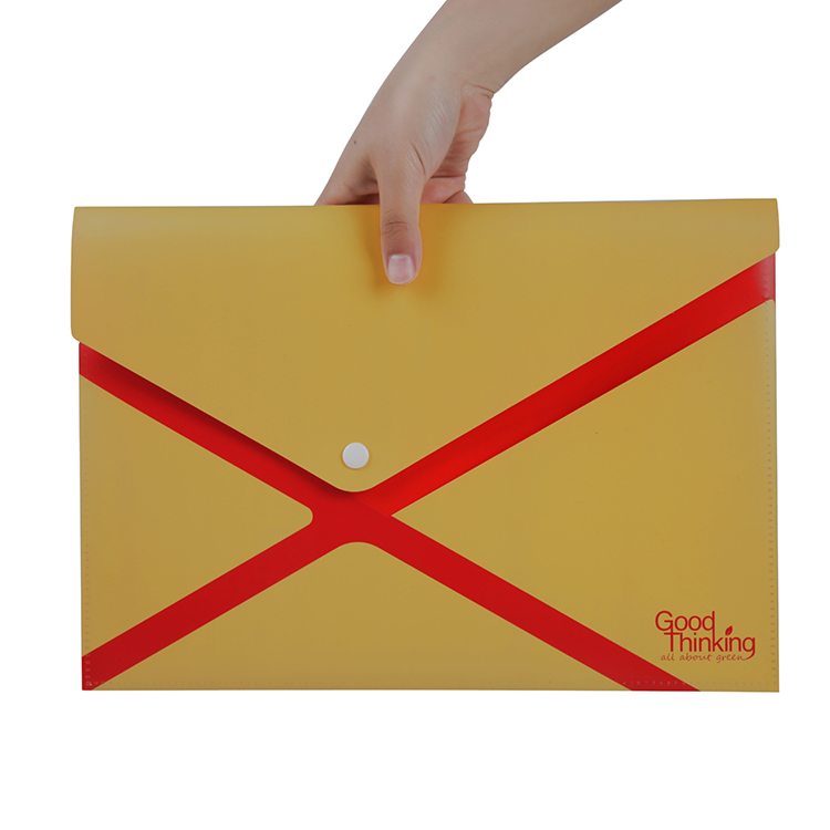 Eco Folder Expanding Wallet Plastic Document Bag XS22015