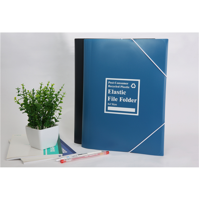 A4 Elastic File Folder PLF084