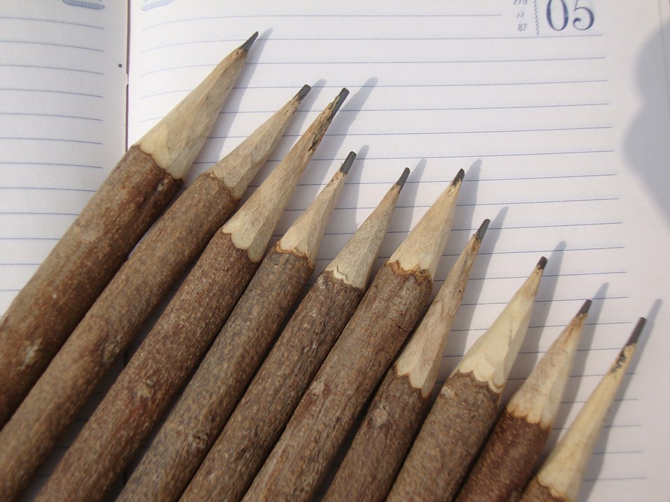 Eco wooden pencil---environmental booster